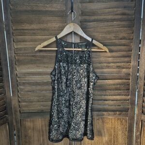 White House Black Maker sequin tank